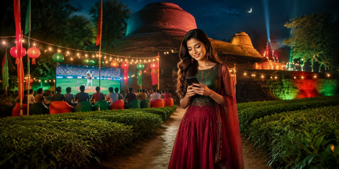 কুমিল্লায় ক্রিকেট বেটিং, লাল-সবুজ থিম সহ
